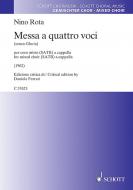 Messa a quattro voci (senza Gloria) Standard