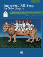 International Folk Songs for Solo Singers 