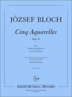 5 Aquarelles op. 52 