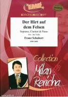 Der Hirt auf dem Felsen Standard