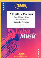 2 Feuillets d'Album Standard