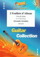 2 Feuillets d'Album Standard