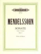 Violin Sonata in F minor Op. 4 