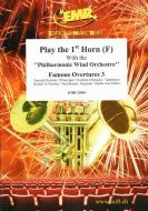 Play the 1st F Horn: Famous Overtures 3 Standard