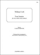 Four Sonatas For Two Violins & Continuo 