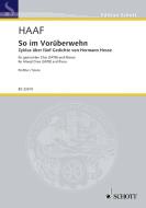 So im Vorüberwehn Standard