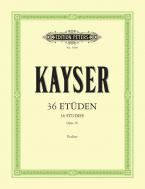 36 Elementary and Progressive Studies Op. 20 