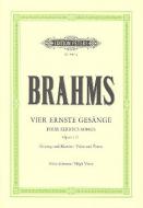 Quatre chants graves op. 121 