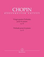 Vingt-quatre Préludes op. 28 / Prélude op. 45 Standard