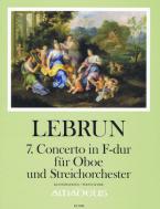 Concerto no. 7 en fa majeur - Réduction pour piano avec partie soliste 