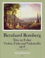 Trio en fa majeur pour op. 8 