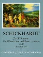 12 sonates op. 17 Vol. I : Sonates 1-3 