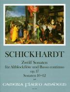 12 sonates op. 17 Vol. IV : Sonates 10 - 12 