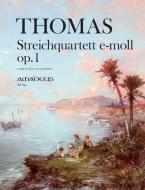 Quatuor en mi mineur op. 1 