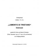 Lamento di Tristano - Estampie 