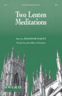 Two Lenten Meditations 