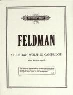 Christian Wolff in Cambridge 