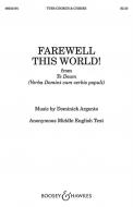 Farewell This World! 
