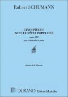 5 Pieces Dans Le Style Populaire op. 102 