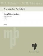 Neuf Mazurkas op. 25 Standard
