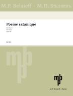 Poème satanique op. 36 Standard