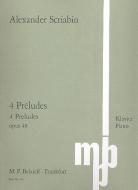 Quatre Préludes op. 48 