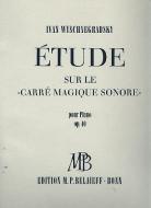 Étude op. 40 