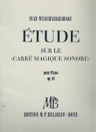 Étude op. 40 