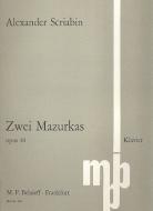Deux Mazurkas op. 40 