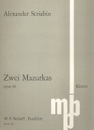 Deux Mazurkas op. 40 