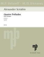 Quatre Préludes op. 22 Standard