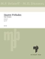 Quatre Préludes op. 33 Standard