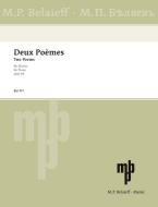 Deux Poèmes op. 44 Standard