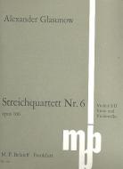 String Quartet No 6 Bb Major Op. 106 