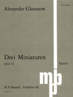 Trois Miniatures op. 42 