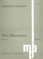 Trois Miniatures op. 42 