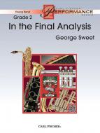 In The Final Analysis 