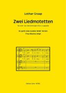 2 Liedmotetten 
