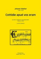 Cottidie apud vos eram 