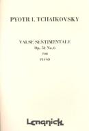 Valse Sentimentale 