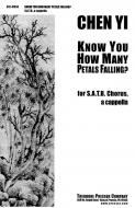 Know You How Many Petals Falling? 