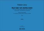 Nun hab' ich nichts mehr 