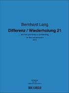 Differenz / Wiederholung 21 
