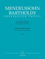 Romance sans paroles op. 109 Standard