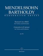 Concerto en mi mineur op. 64 