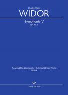 Symphonie No. V pour Orgue Standard