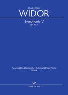 Symphonie No. V pour Orgue Standard