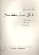 Preambolo, Aria e Ballo 