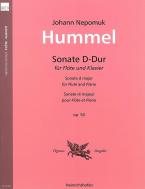 Flute Sonata in D op. 50 