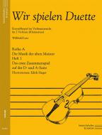 Wir spielen Duette Band 1 